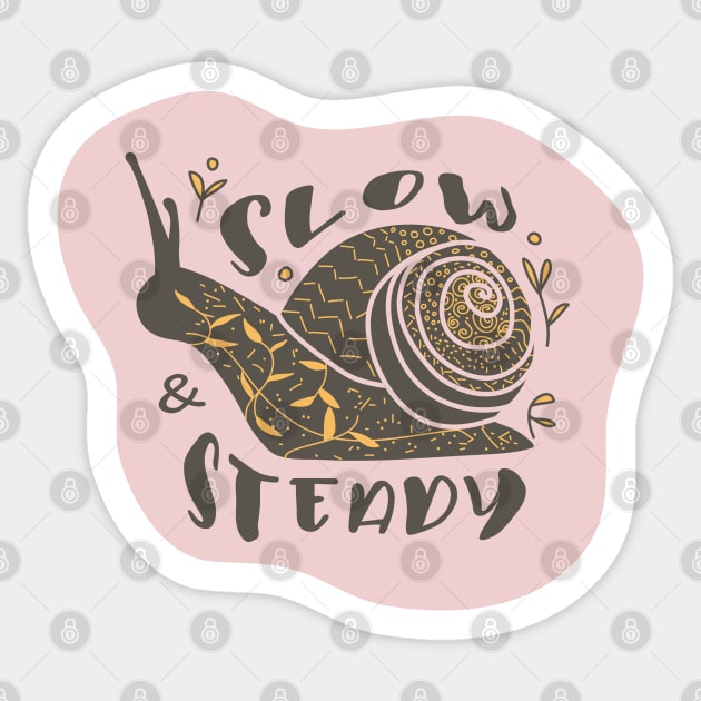 slow snail Sticker by Wlaurence